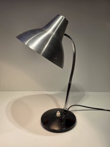 1970s metal workshop lamp