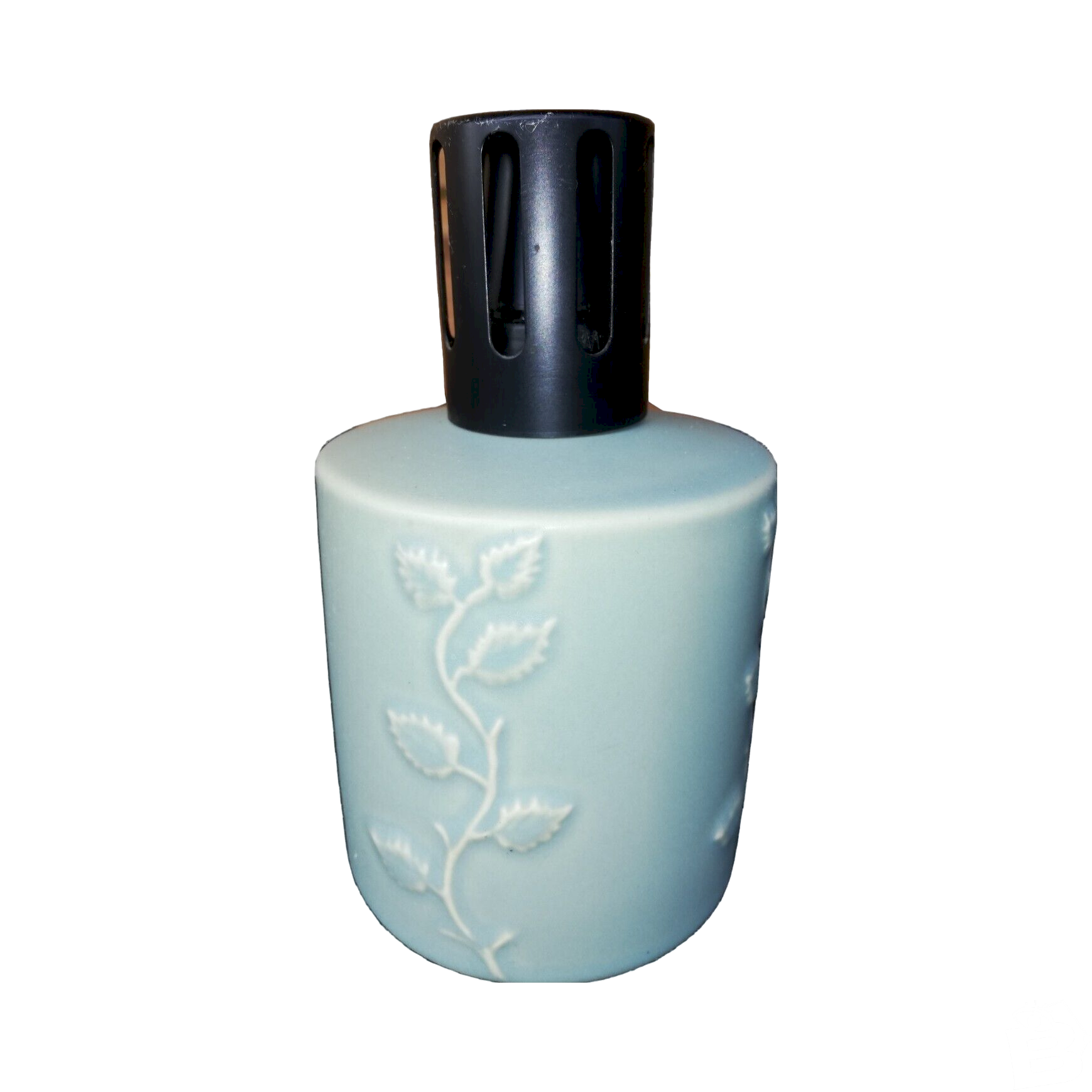 Lampe berger ancienne/diffuseur parfum vintage/Old parfume diffuser/old lamp Bleu Céramique