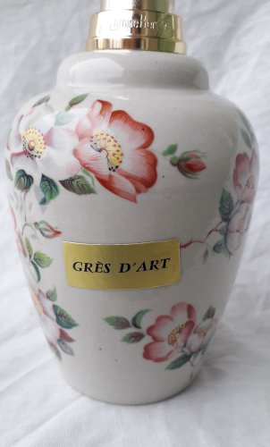 Lampe berger en grès Breugnot