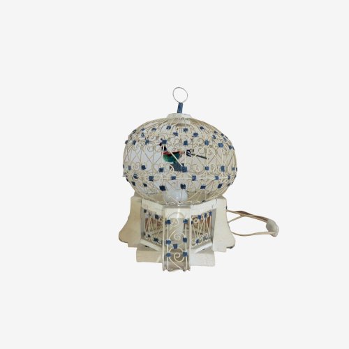 LAMPE CAGE A OISEAUX 1960 VINTAGE