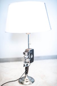 Bolex D8L camera lamp