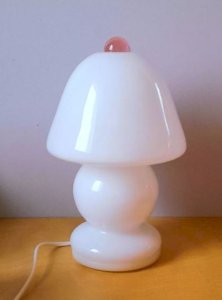 Lampe champignon Murano 1980