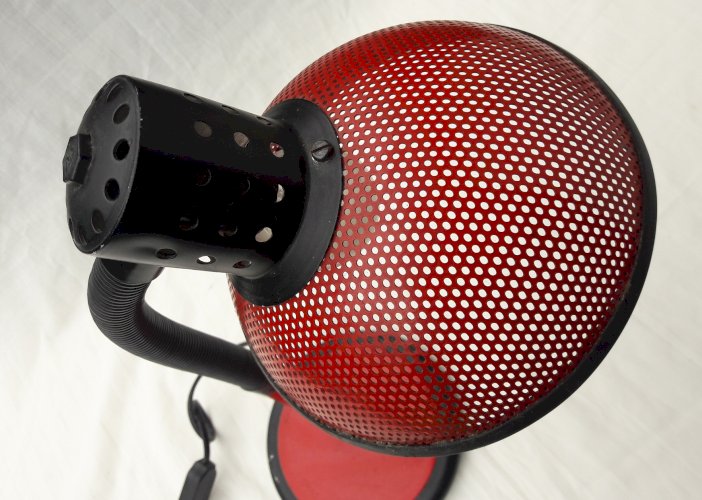 Lampe de bureau rouge