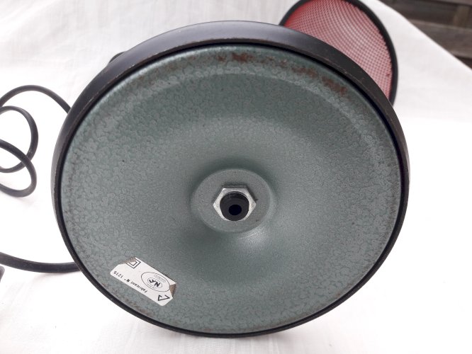 Lampe de bureau rouge