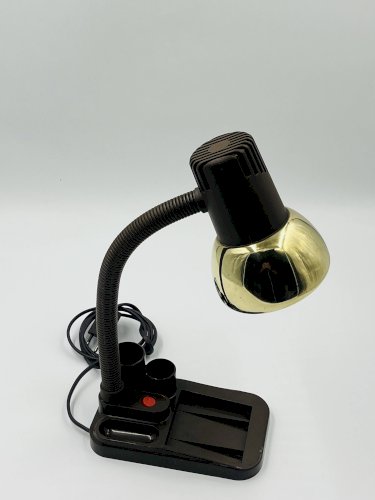 Lampe de bureau vintage organiseur design des années 1980