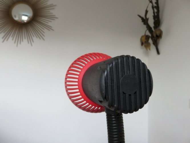 LAMPE DE DE BUREAU A POSER AVEC RANGEMENTS TYPIQUE ANNEES 80 VINTAGE