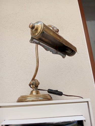 Lampe de piano ancienne réglable