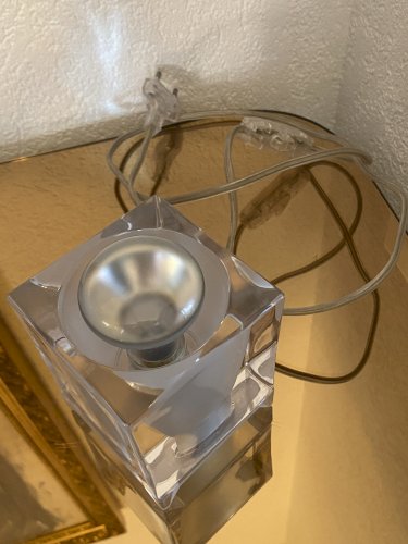 Lampe de table design Cubetto de Roberto Pamio