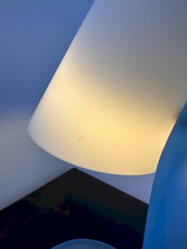 Lampe de table en verre, attribuée à De Majo Murano, Italie, circa 1965–75