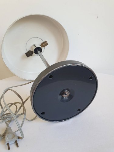 Lampe de table moderniste attribuée à L. Kalff pour Philips (vers 1960)