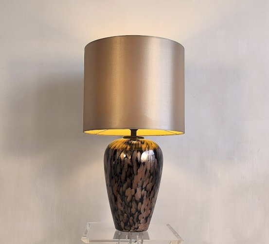 ✨?Lampe de table Murano Avventurina — Vincenzo Nason, 1969, parfait état?✨