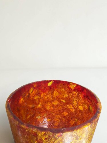 Lampe en céramique Accolay, France, 1970s