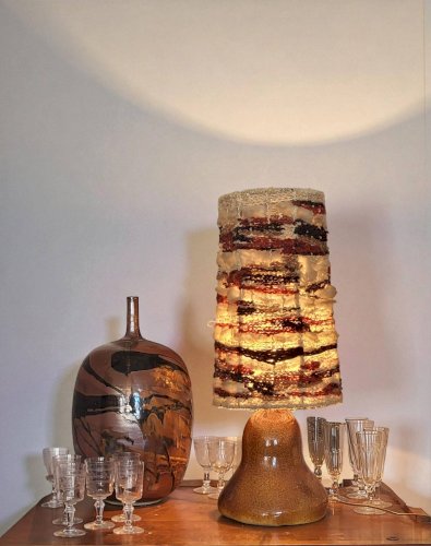 Lampe en céramique Années 70