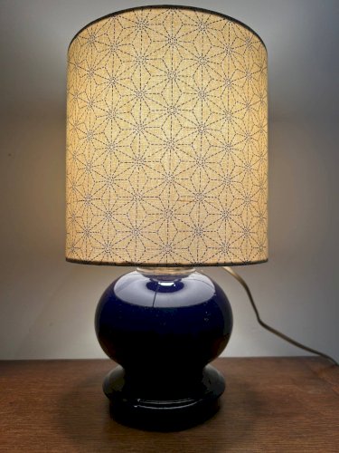 lampe en céramique des Magasins Réunis à Nancy