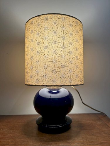 lampe en céramique des Magasins Réunis à Nancy