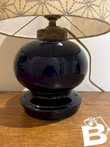 lampe en céramique des Magasins Réunis à Nancy