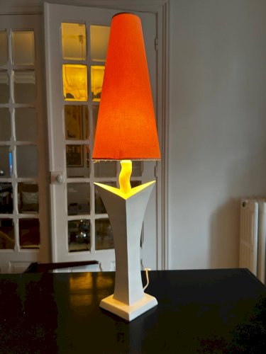 lampe en céramique Pierre Casenove pour Lunéville , 1980