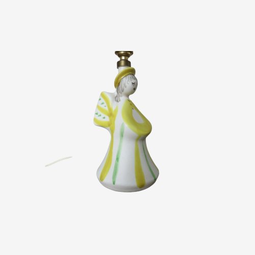 LAMPE EN CERAMIQUE  POTERIES DU MARAIS PARIS  ANNEES 50 60 VINTAGE