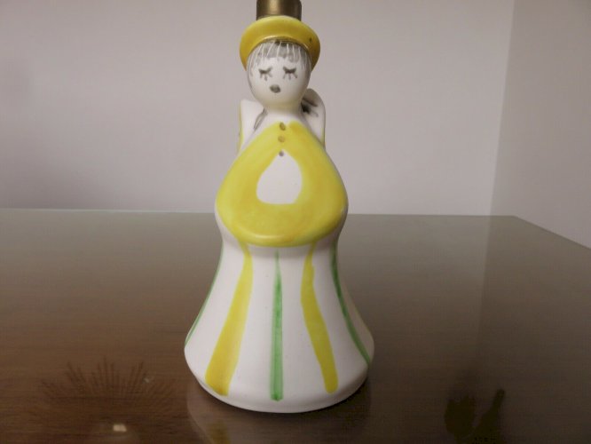 LAMPE EN CERAMIQUE  POTERIES DU MARAIS PARIS  ANNEES 50 60 VINTAGE