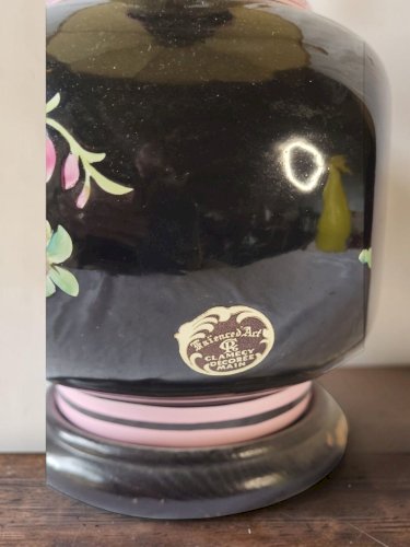 Lampe en céramique Roger Colas / Clamecy