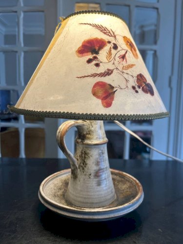 Lampe en céramique Thierry et Chantal Robert