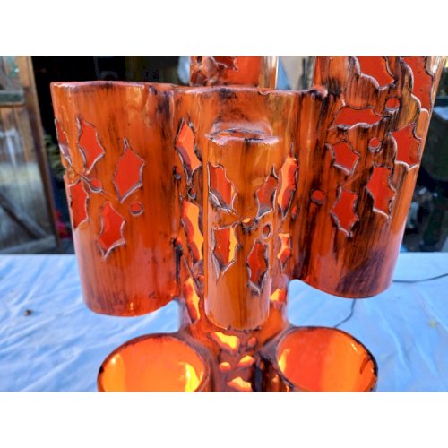 Lampe en Céramique Vintage des Années 50/60 par Honoré Camos