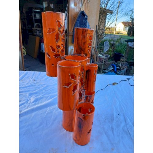 Lampe en Céramique Vintage des Années 50/60 par Honoré Camos