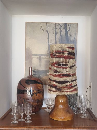 Lampe en céramique