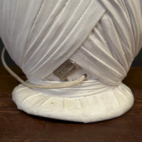 Lampe en cuir XXe 1980 par Emilio Robba L8857