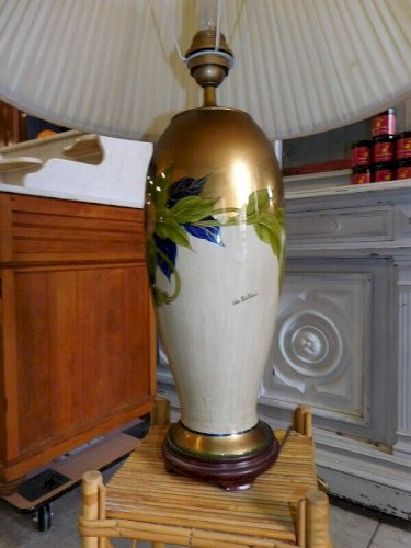 LAMPE EN FAIENCE IDA BELLINI
