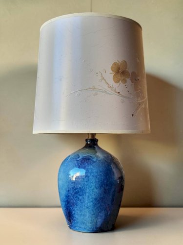 Lampe en grès D. Avonts La Borne