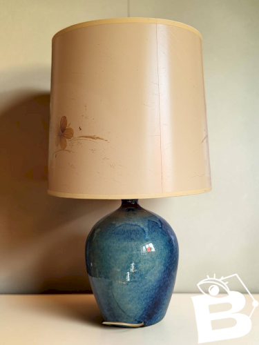 Lampe en grès D. Avonts La Borne