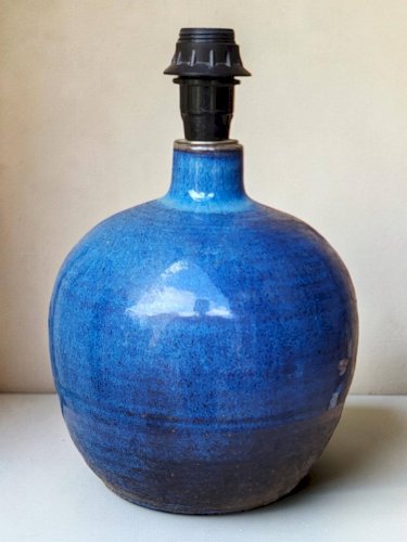 Lampe en grès Hurtault, Puisaye