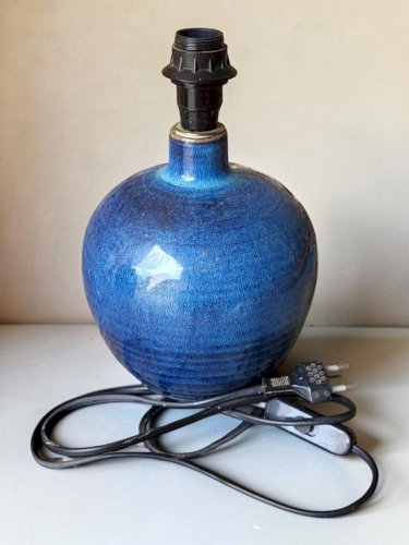 Lampe en grès Hurtault, Puisaye