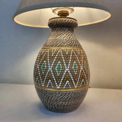 Lampe en grès Jacques Breugnot (*2)