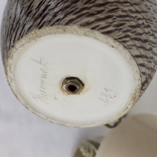 Lampe en grès Jacques Breugnot (*2)