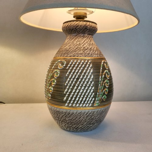 Lampe en grès Jacques Breugnot (*2)