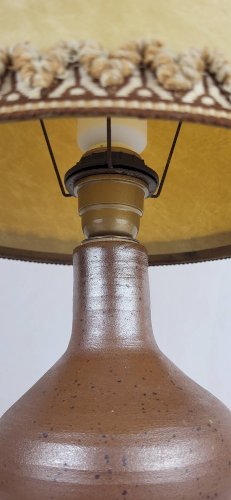 Lampe en grès normand / Puisaye