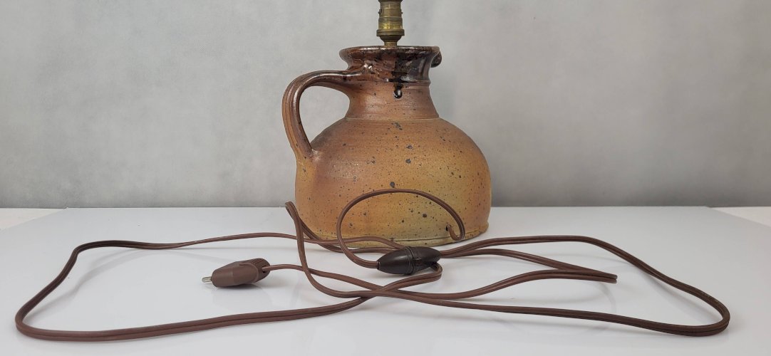 Lampe en grès, Pierre Digan (1941-2016), La Borne
