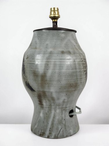 Lampe en grès signée Chantal et Thierry Robert 1960s