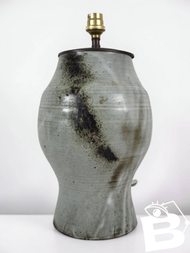 Lampe en grès signée Chantal et Thierry Robert 1960s