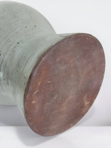 Lampe en grès signée Chantal et Thierry Robert 1960s