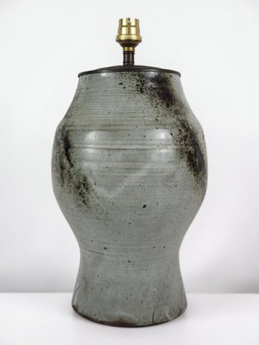 Lampe en grès signée Chantal et Thierry Robert 1960s