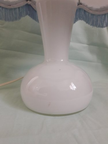 Lampe en opaline