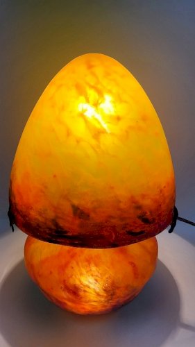 LAMPE EN PATE DE VERRE LE VERRE FRANCAIS