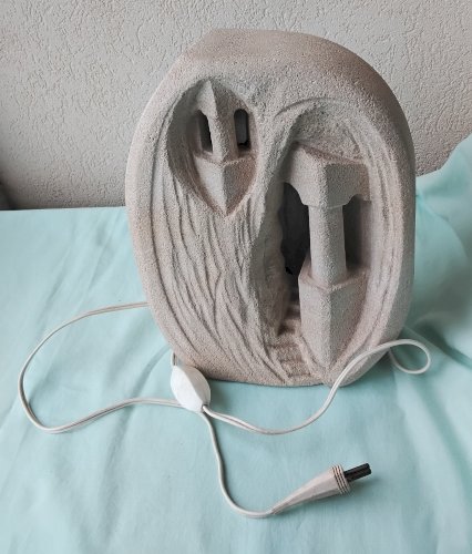 Lampe en pierre Arsène Galisson