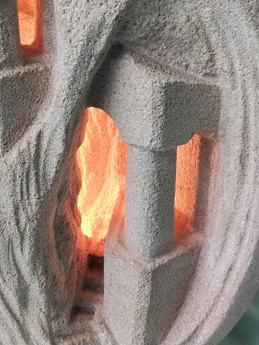 Lampe en pierre Arsène Galisson