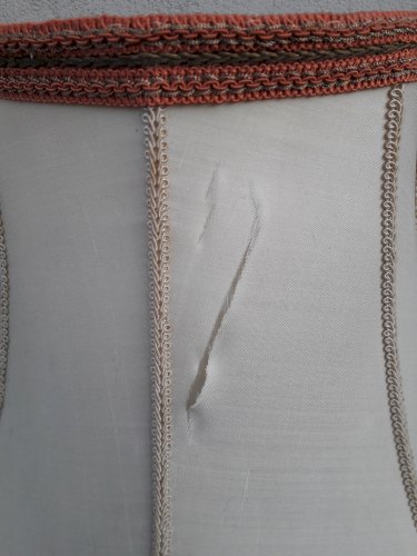 Lampe en porcelaine de Paris