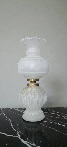 Lampe en verre 1970s