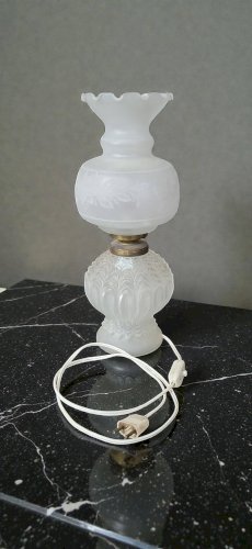 Lampe en verre 1970s